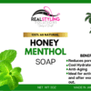 All natural Honey Menthol soap