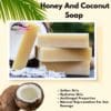 all nautral honey coconut milk soap