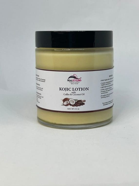 real styling solutions kojic lotion with coconut and coffee