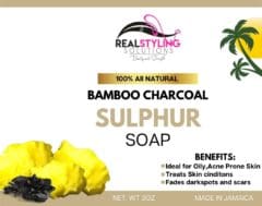 Bamboo Charcoal Sulphur Soap