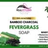 Lemongrass soap has antibacterial and antifungal propertiesbamboo charcoal fevergrassssoap